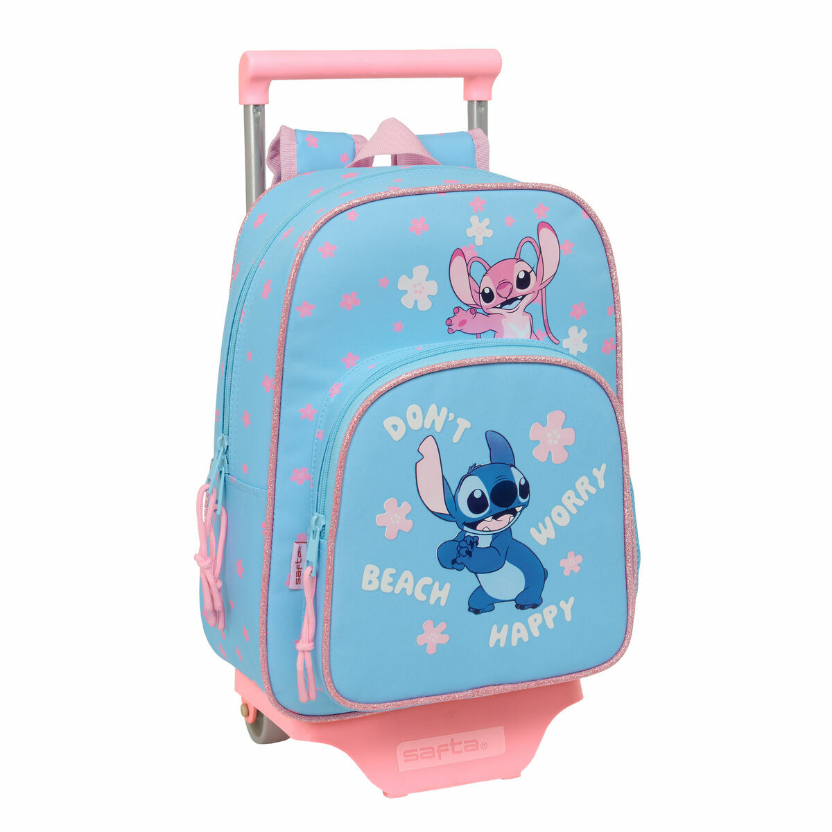Zaino Scuola Lilo & Stitch Happy Blu cielo 26 x 11 x 67 cm 26 x 34 x 11 cm