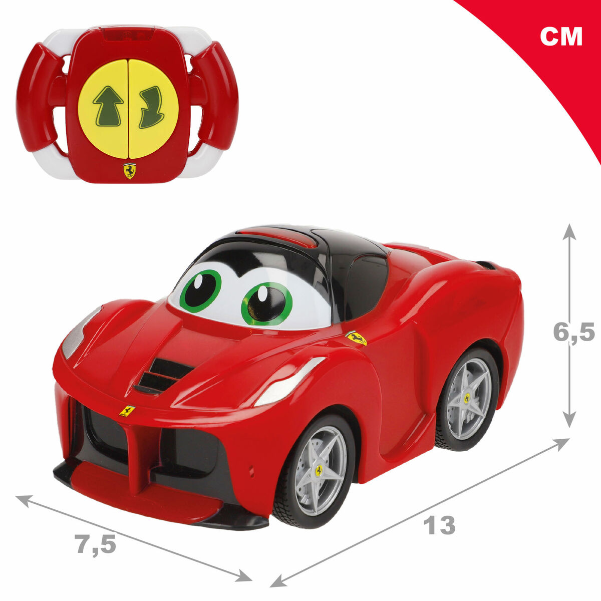 Macchinina Radiocomandata Ferrari 13 x 6,5 x 7,5 cm (6 Unità) - Image 5