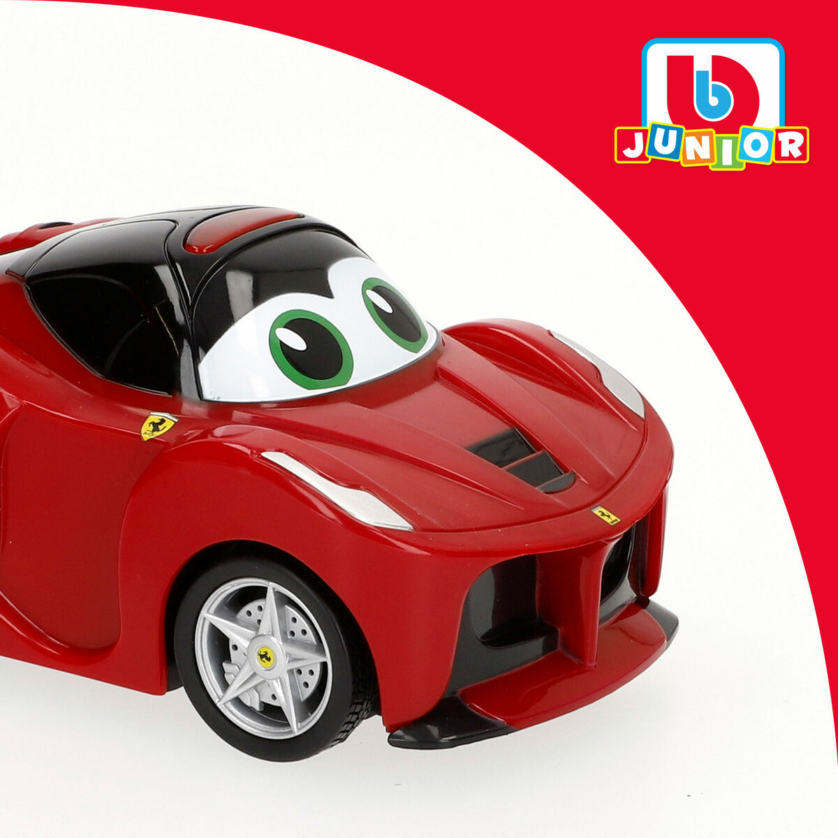 Macchinina Radiocomandata Ferrari 13 x 6,5 x 7,5 cm (6 Unità) - Image 6