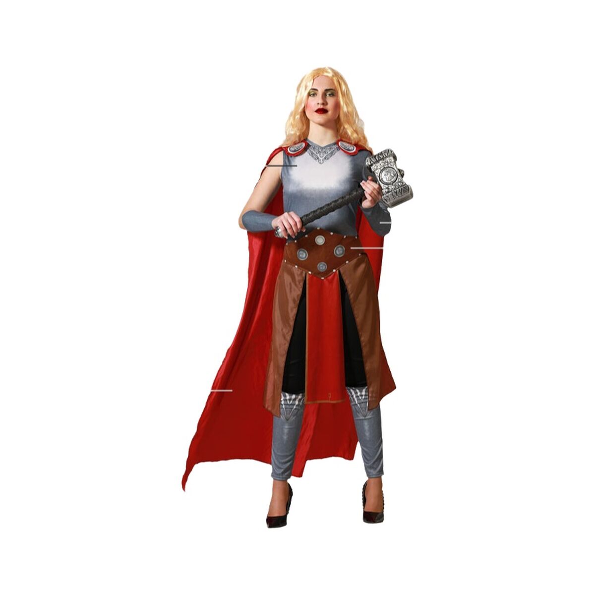 Costume per Adulti Supereroina Taglia:M/L
