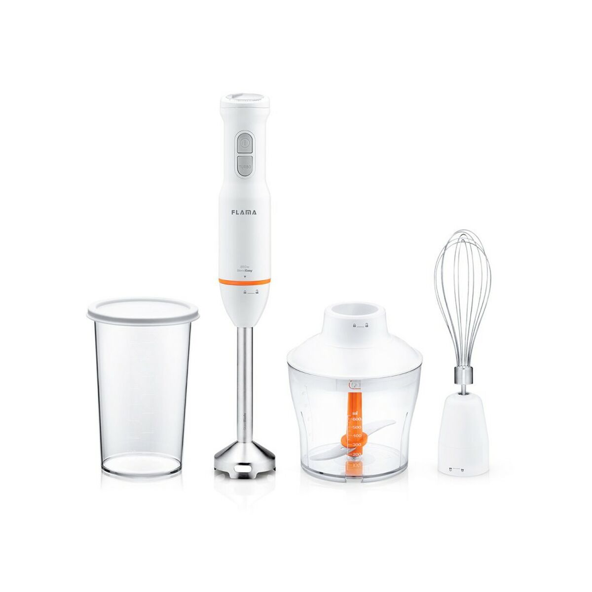 Frullatore ad Immersione Flama 2052FL Acciaio 850 W