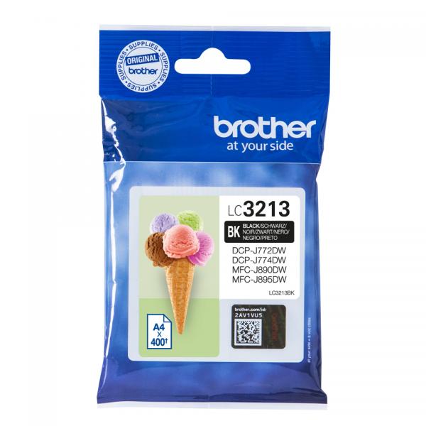 Cartuccia ad Inchiostro Originale Brother LC-3213BK Nero