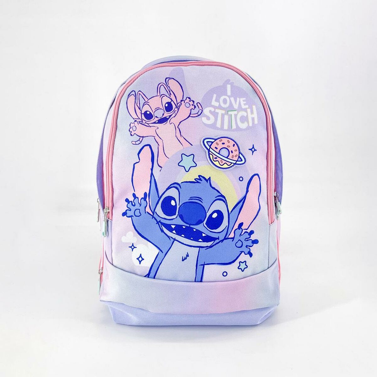 Zaino Scuola Stitch Lilla 41 cm - Image 6