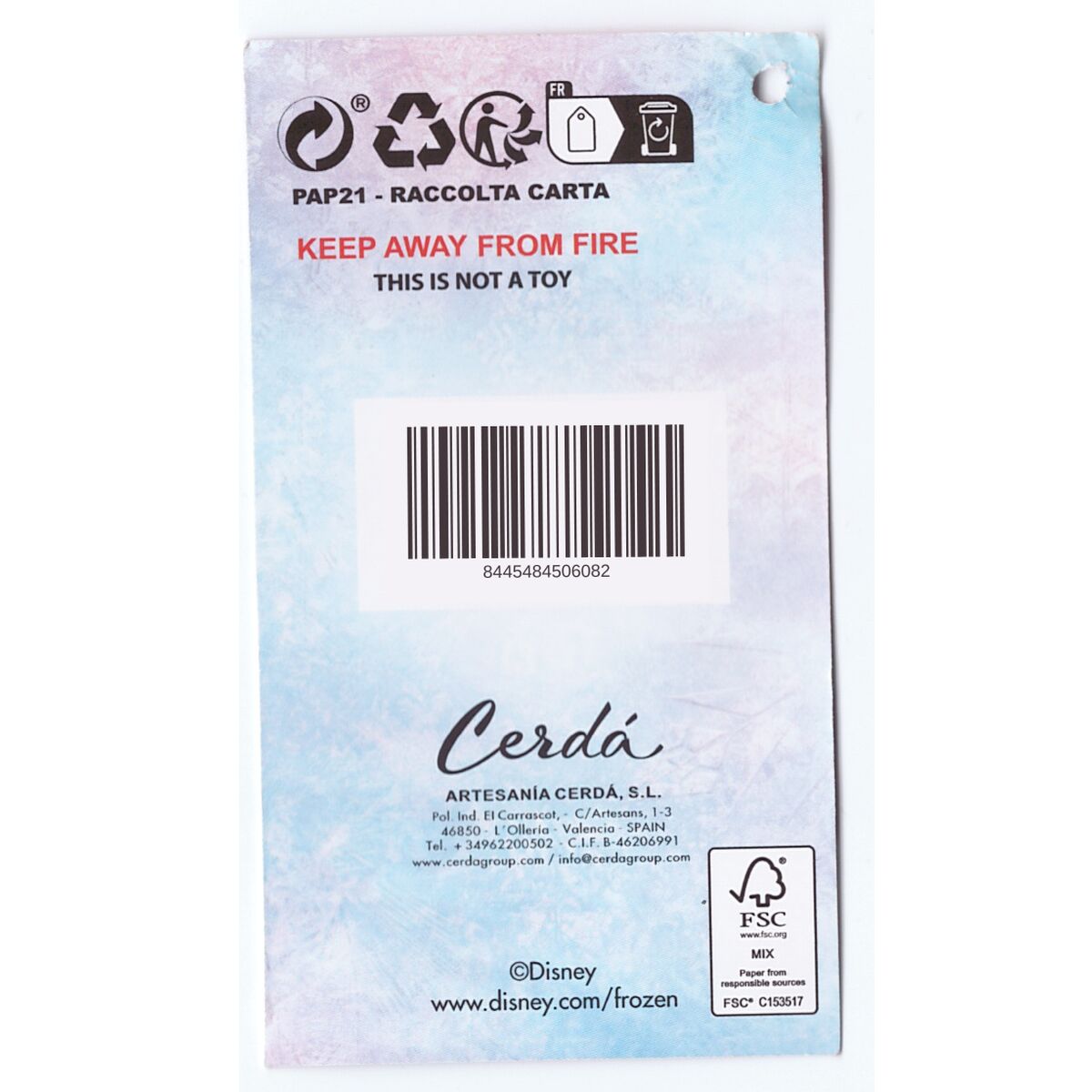 Astuccio Frozen Blu scuro 12,5 x 6,5 x 19,5 cm - Image 6