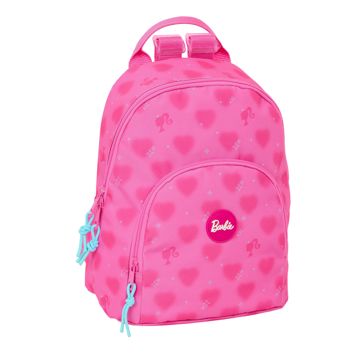 Zaino Scuola Barbie Corazones Rosa 25 x 30 x 13 cm