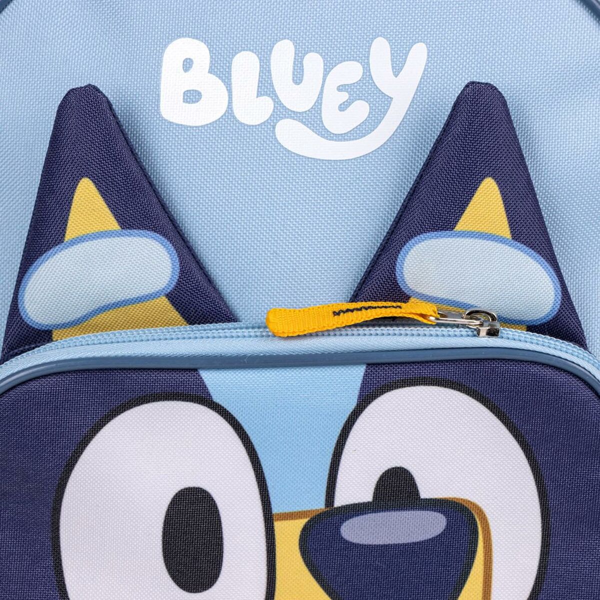 Zaino Scuola Bluey Azzurro 30 x 25 x 10 cm