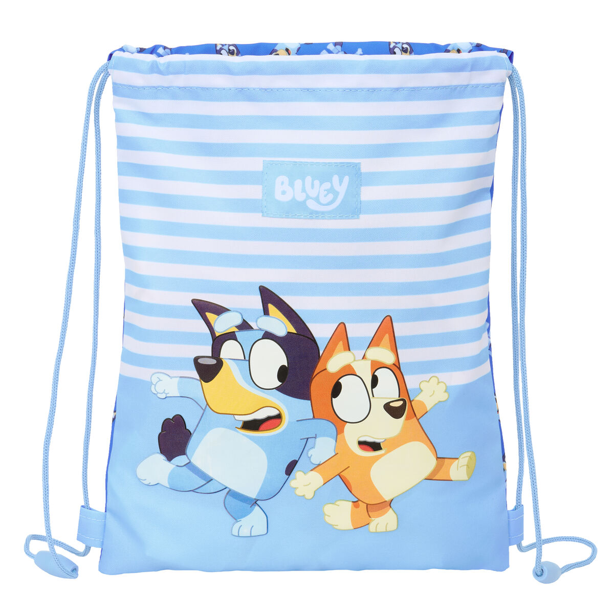 Zainetto con Cordini Bluey Let's play Azzurro 26 x 34 x 1 cm