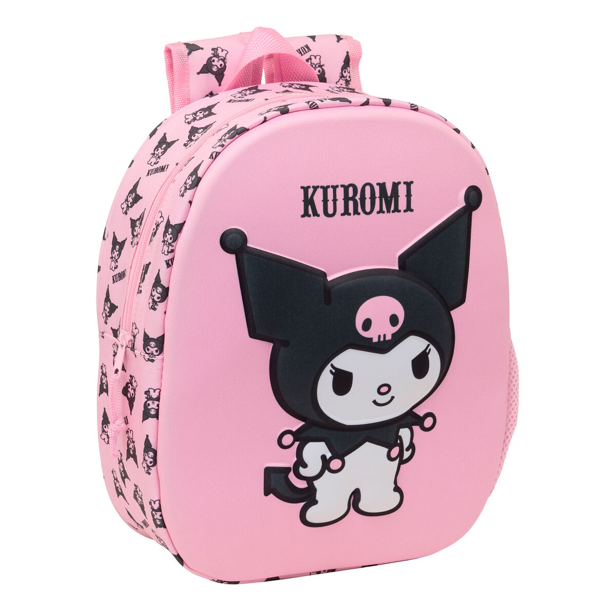 Zaino Scuola Kuromi Rosa 27 x 33 x 10 cm
