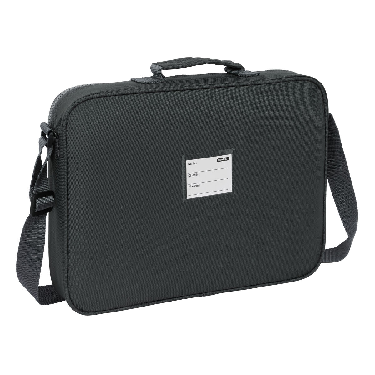 Borsa per la scuola Real Madrid C.F. Grigio 38 x 28 x 6 cm - Image 3