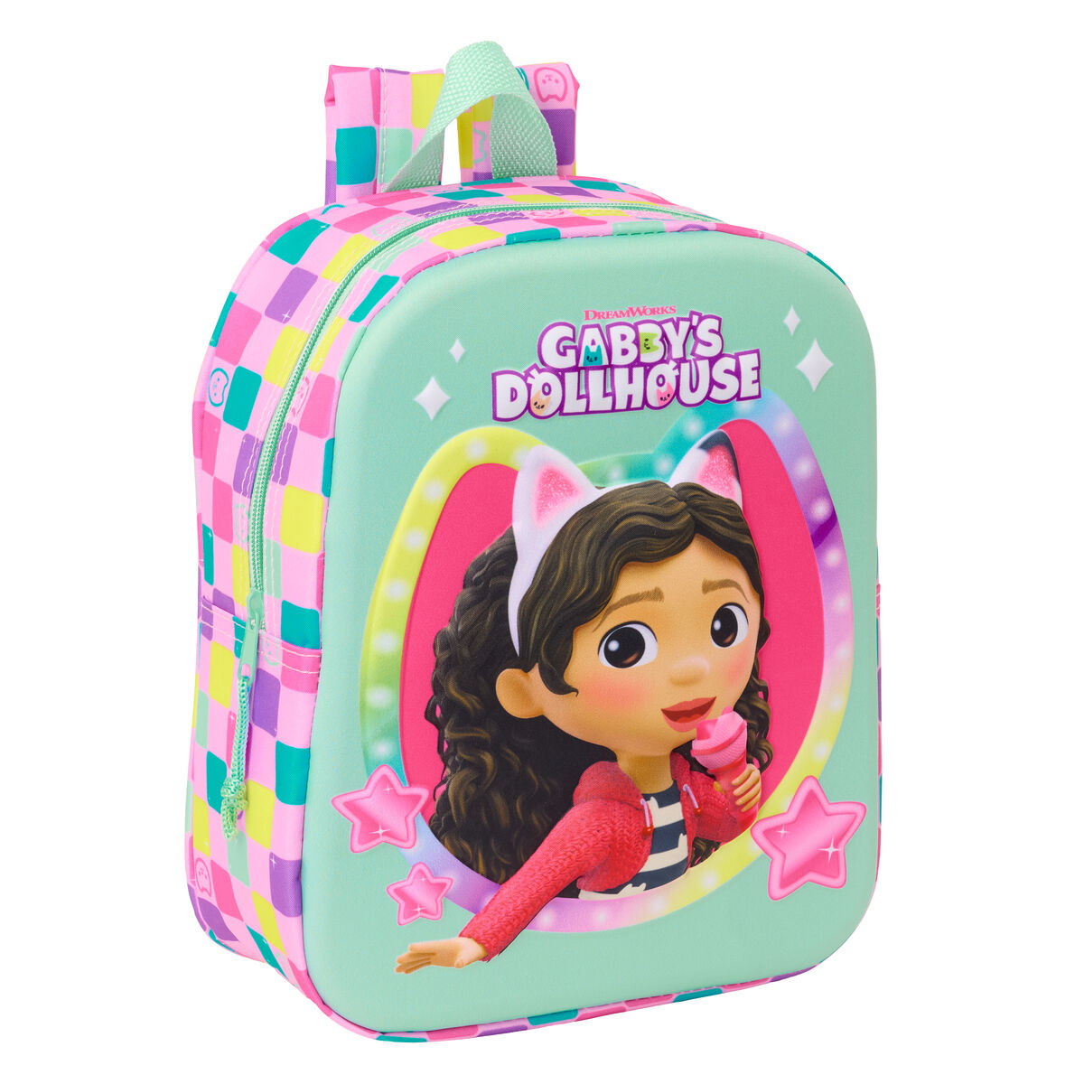 Zaino per Bambini Gabby's Dollhouse Multicolore 22 x 27 x 10 cm 3D