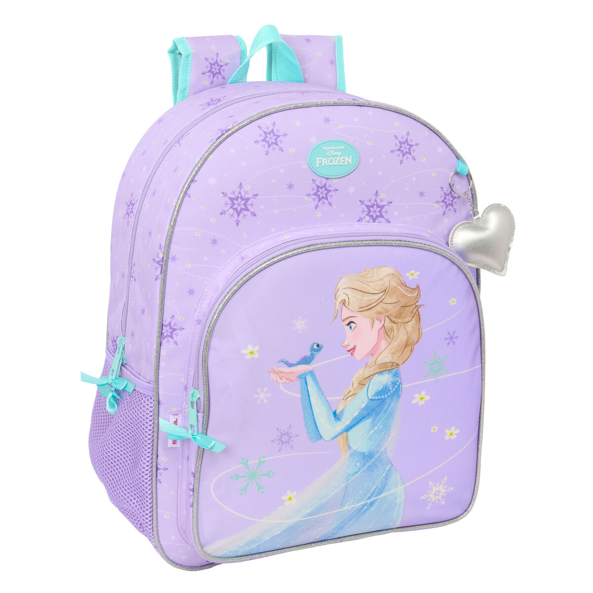Zaino Scuola Frozen Spirit Lilla 33 x 42 x 14 cm