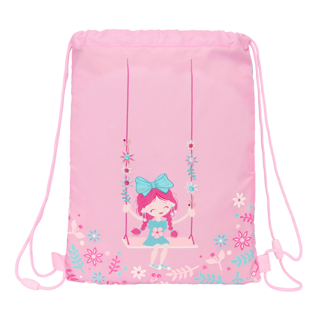 Zainetto con Cordini Glow Lab Swing Multicolore 26 x 34 x 1 cm