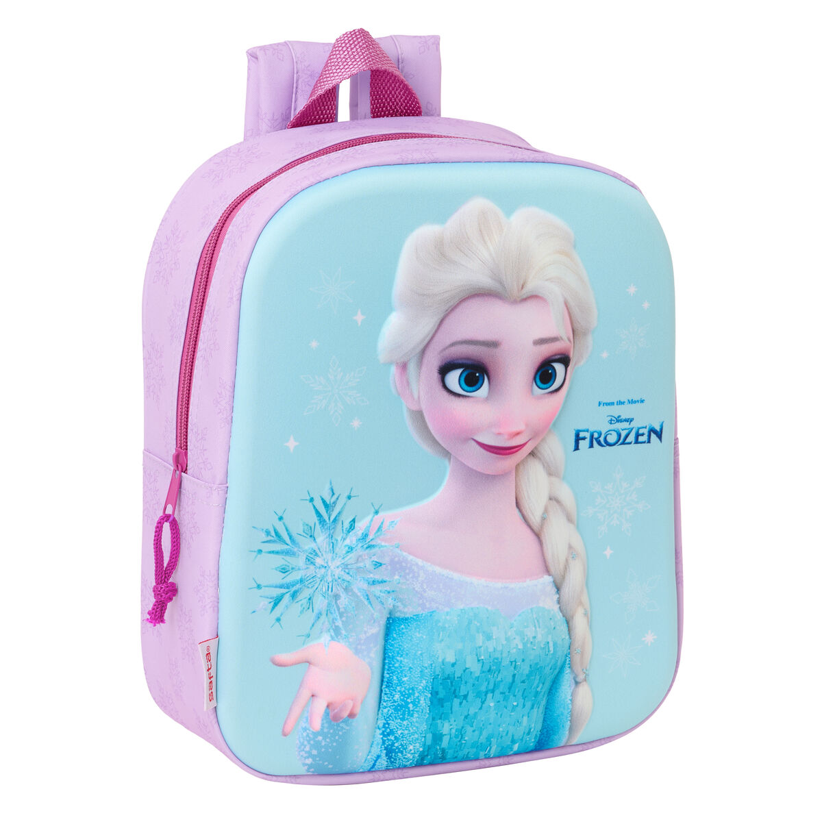 Zaino per Bambini Frozen Rosa Blu cielo 22 x 27 x 10 cm 3D