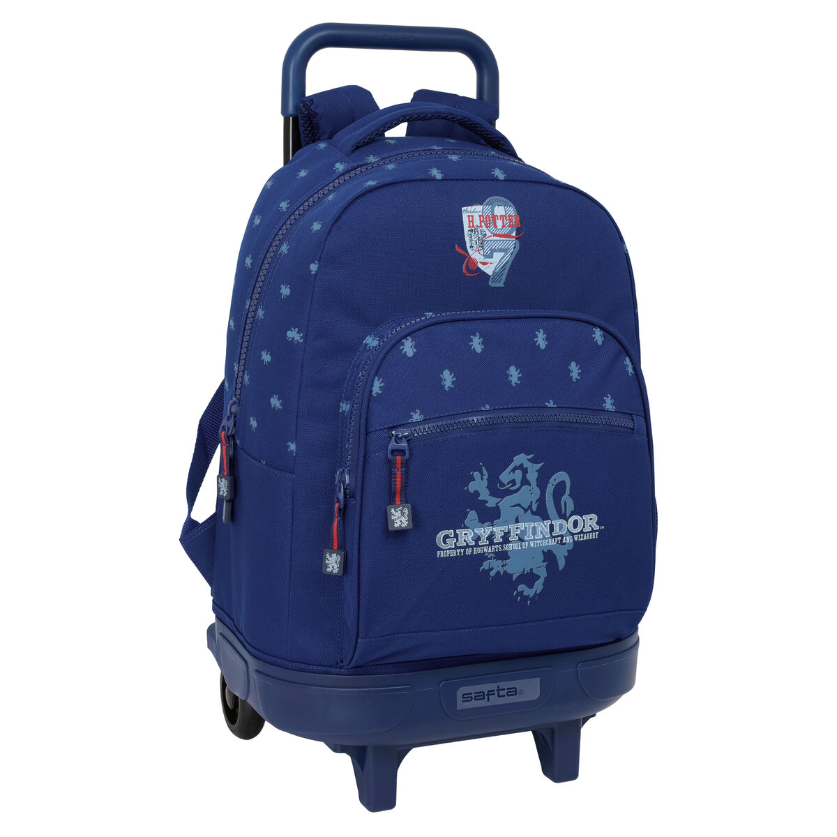 Trolley per la Scuola Harry Potter Captain Blu Marino 33 x 45 x 22 cm