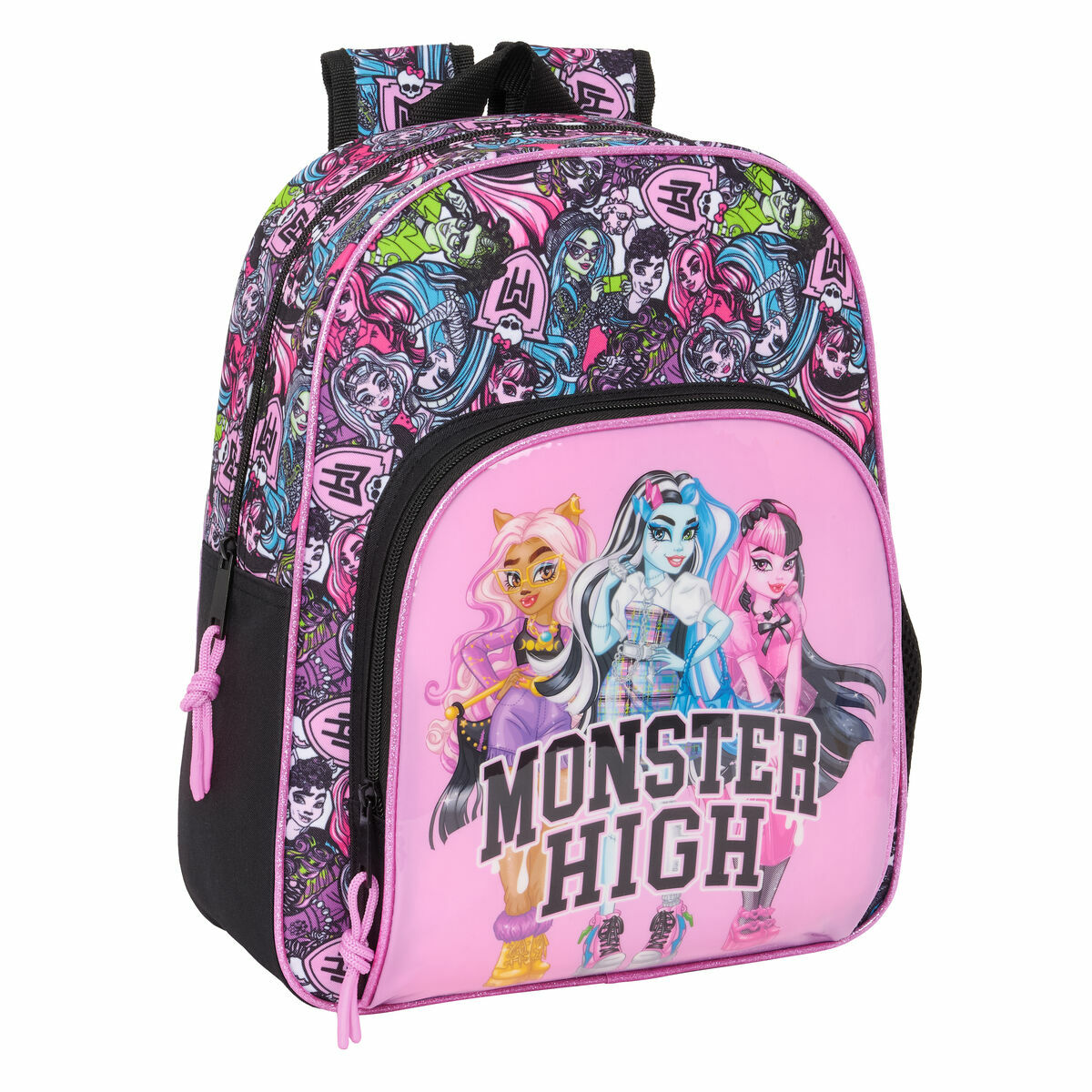 Zaino Scuola Monster High Drama Multicolore 28 x 34 x 10 cm