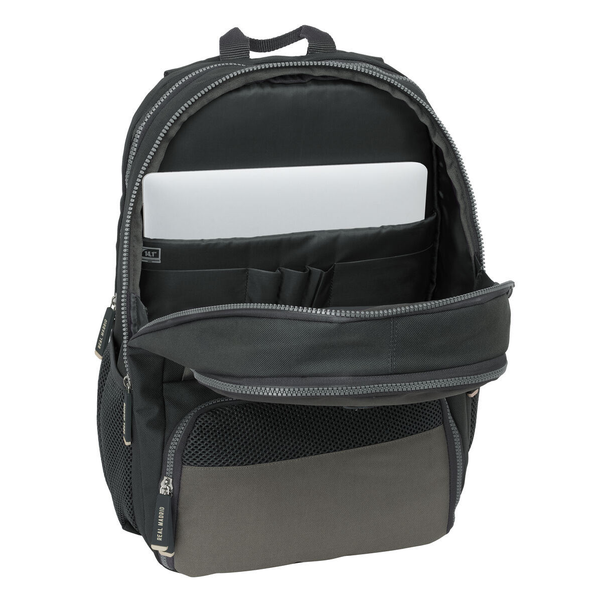 Zaino Scuola Real Madrid C.F. Grigio 30 x 42 x 17 cm - Image 6