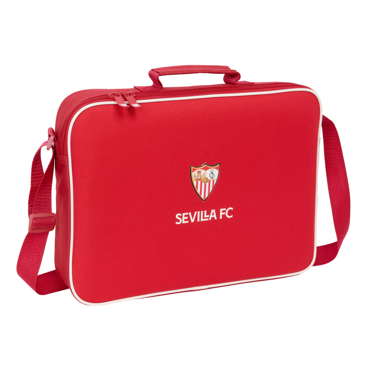 Borsa per la scuola Sevilla Fútbol Club Rosso 38 x 28 x 6 cm
