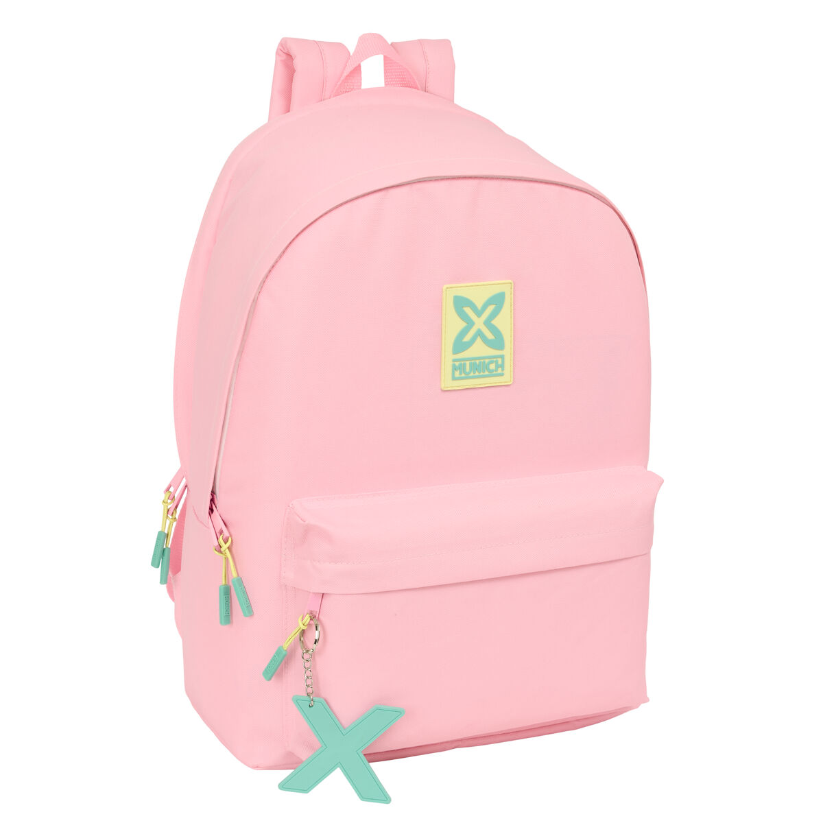 Zaino Scuola Munich +usb munich Rosa 31 x 44 x 18 cm