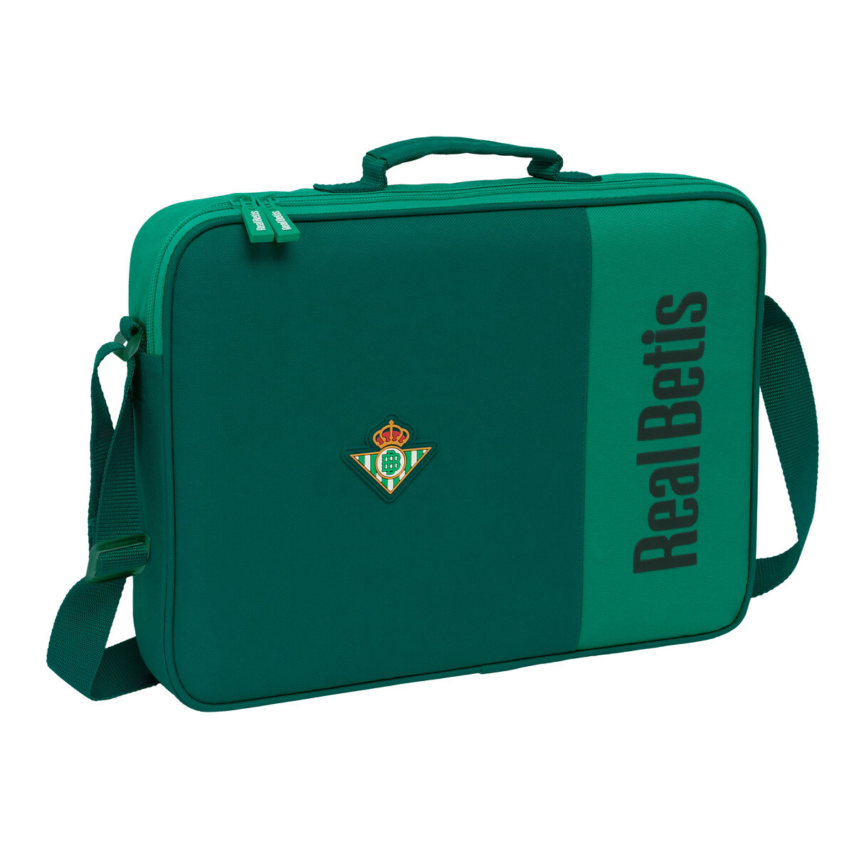 Borsa per la scuola Real Betis Balompié Verde Verde Chiaro 38 x 28 x 6 cm