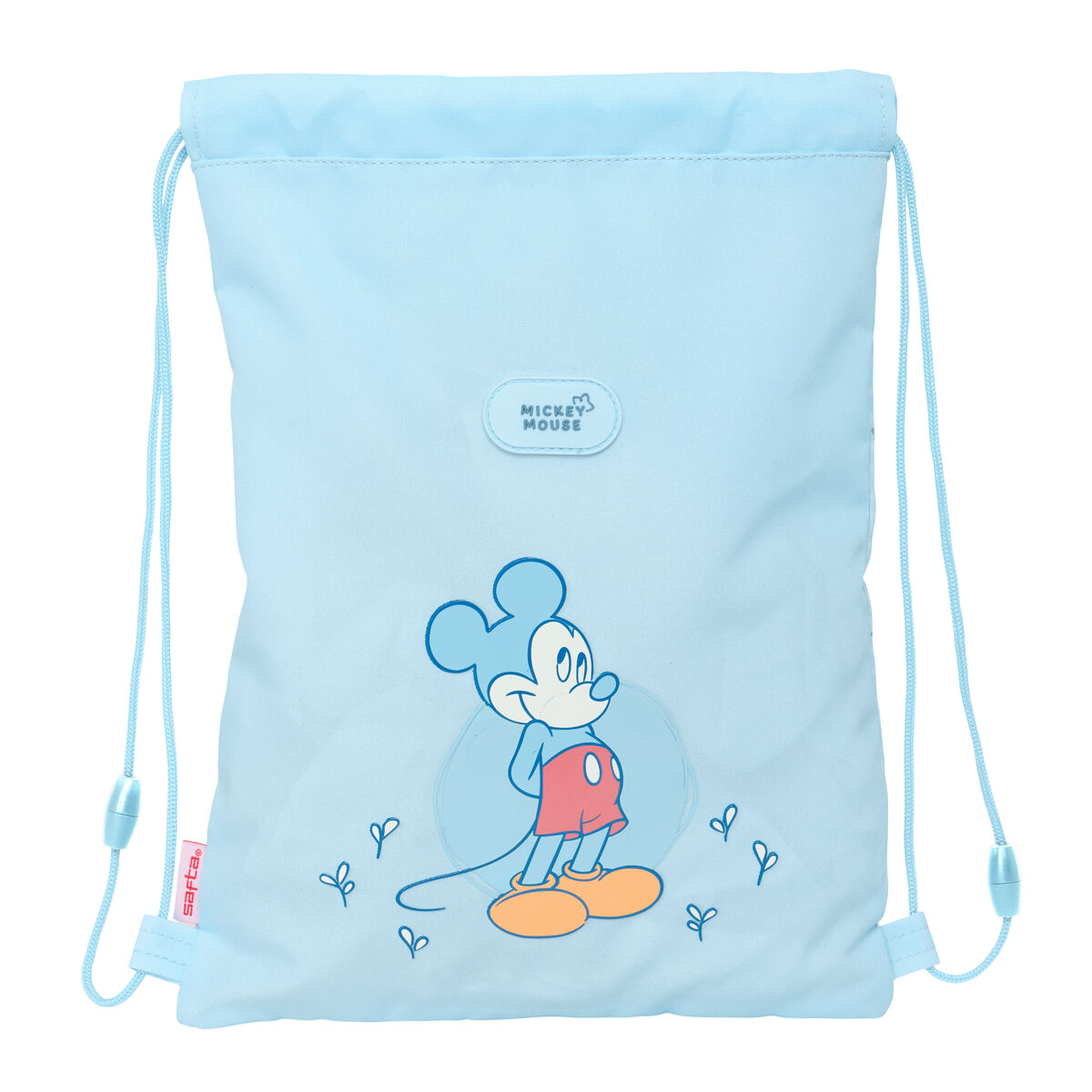Zainetto con Cordini Mickey Mouse Clubhouse Baby Azzurro 26 x 34 x 1 cm