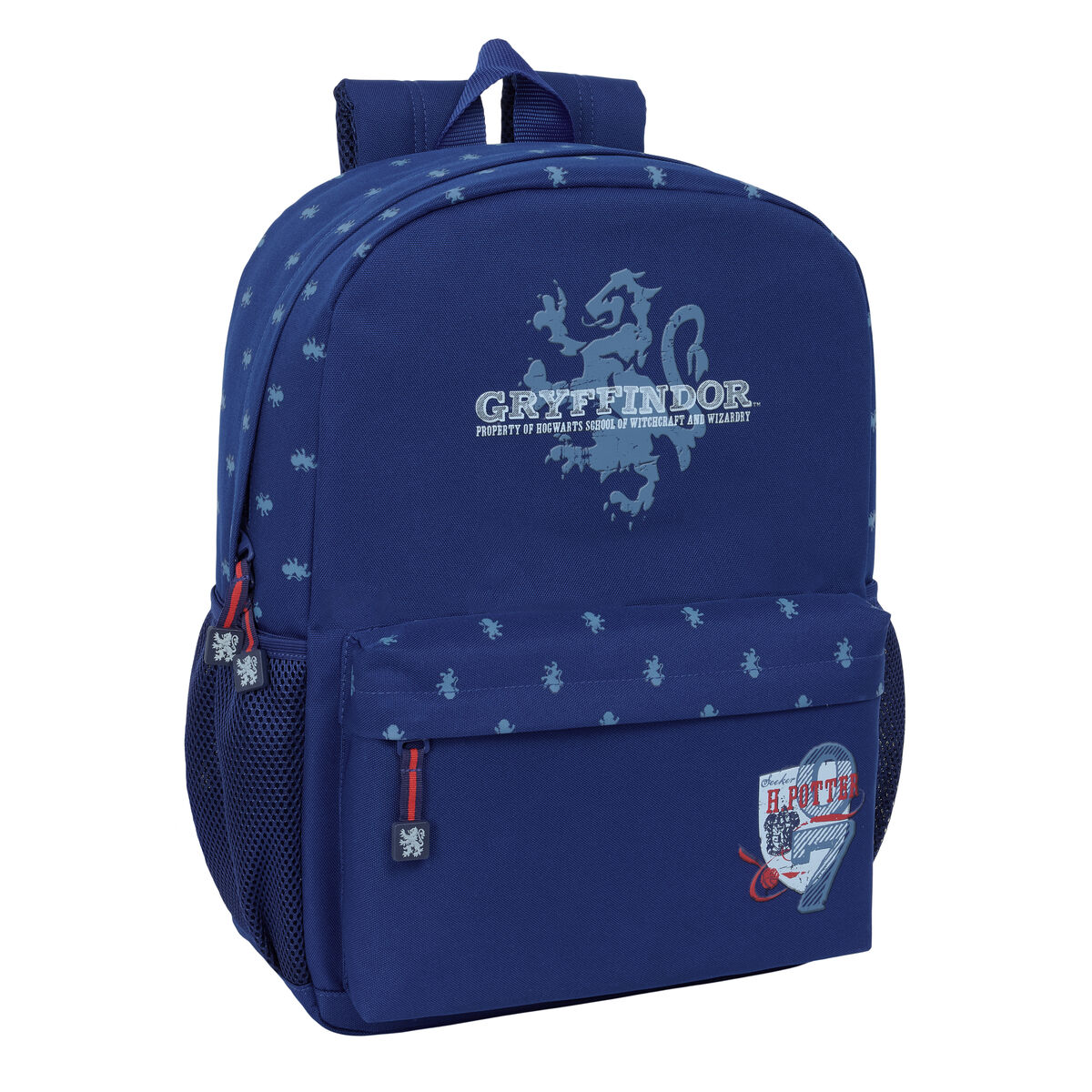Zaino Scuola Harry Potter Captain Blu Marino 32 x 43 x 14 cm