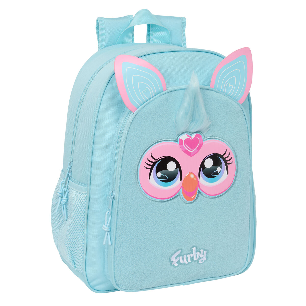 Zaino Scuola Furby Blu cielo 33 x 42 x 14 cm