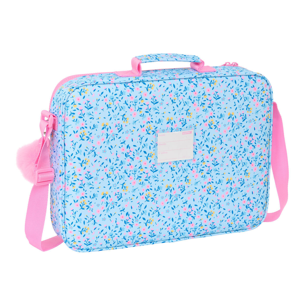 Borsa per la scuola Vicky Martín Berrocal Paraíso Rosa Azzurro Chiaro 38 x 28 x 6 cm