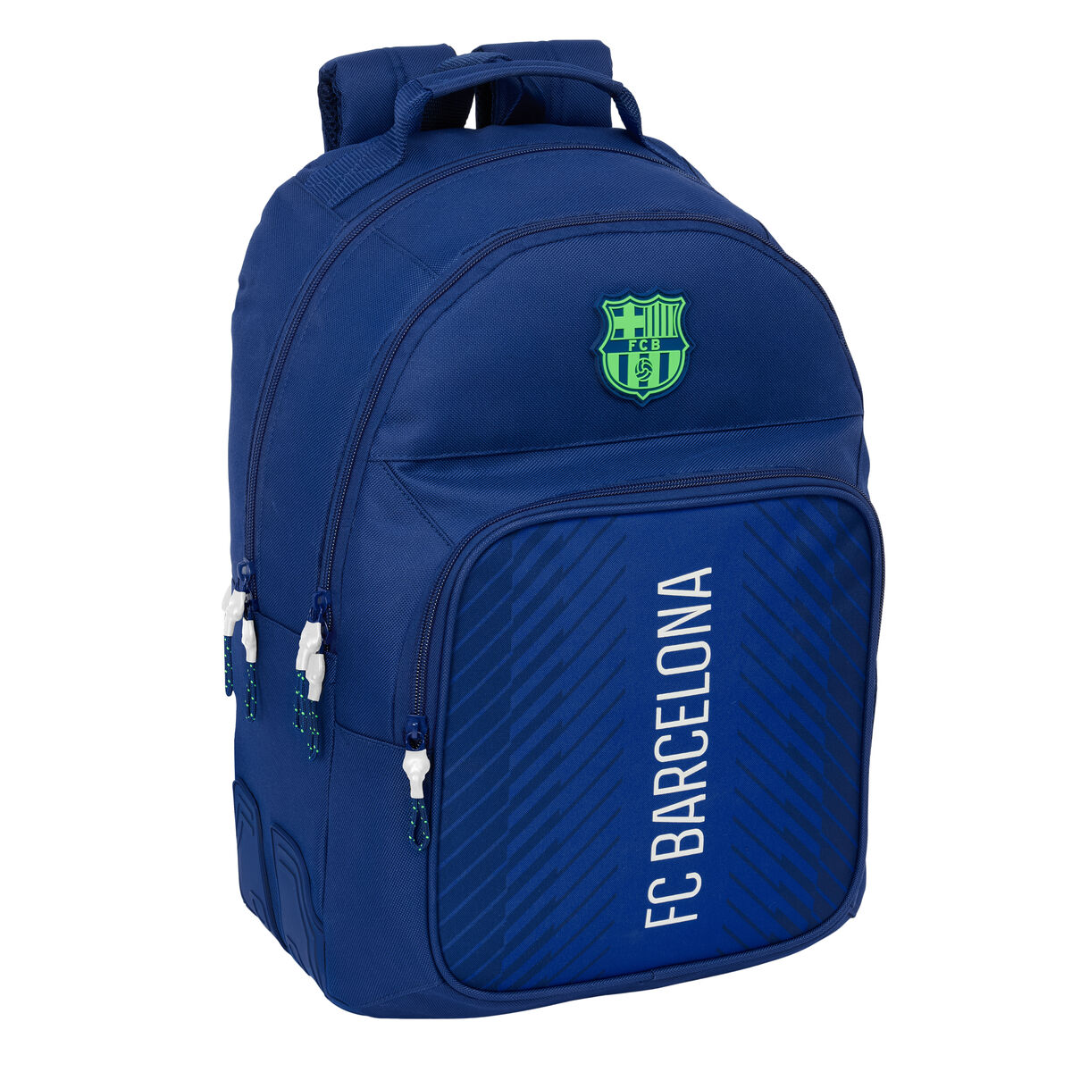Zaino Scuola F.C. Barcelona Blu Marino 32 x 42 x 15 cm