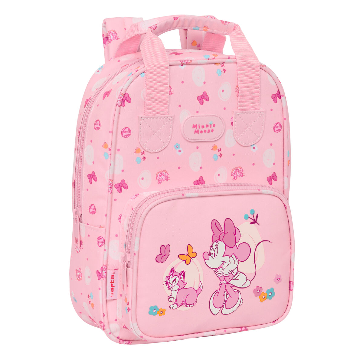 Zaino per Bambini Minnie Mouse Baby Rosa 20 x 28 x 8 cm