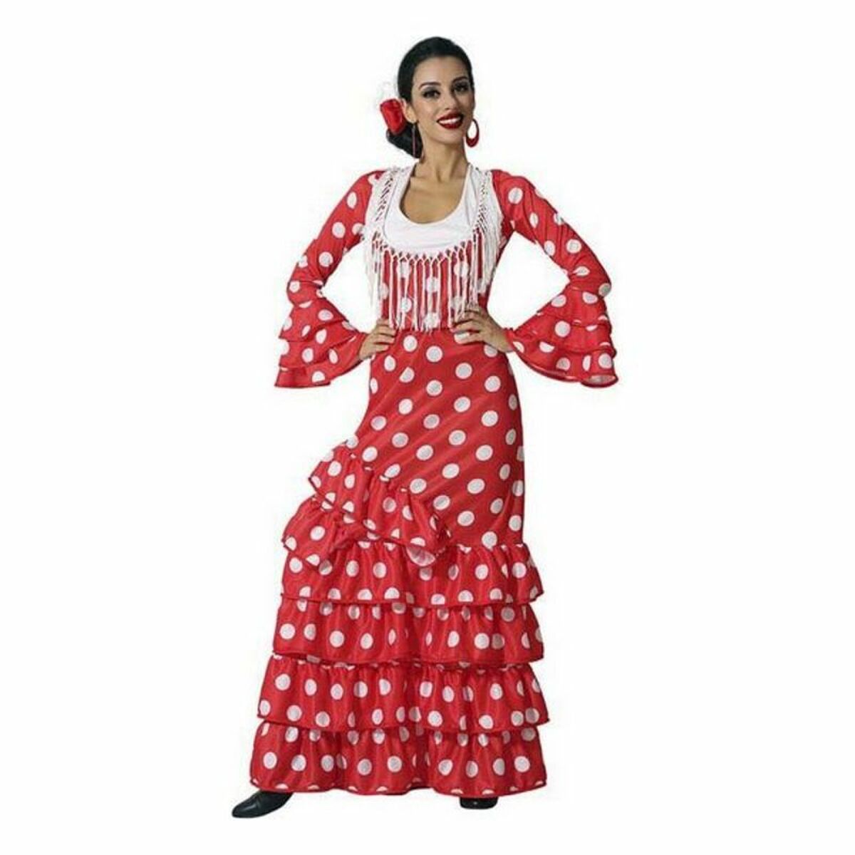 Costume per Adulti Rosso (1 Pezzi) Taglia:M/L