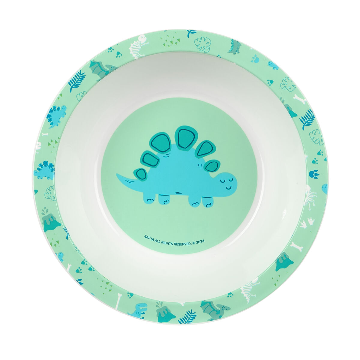 Set di stoviglie per bambini Safta Dino Poliestere 26 x 26 x 9 cm - Image 4