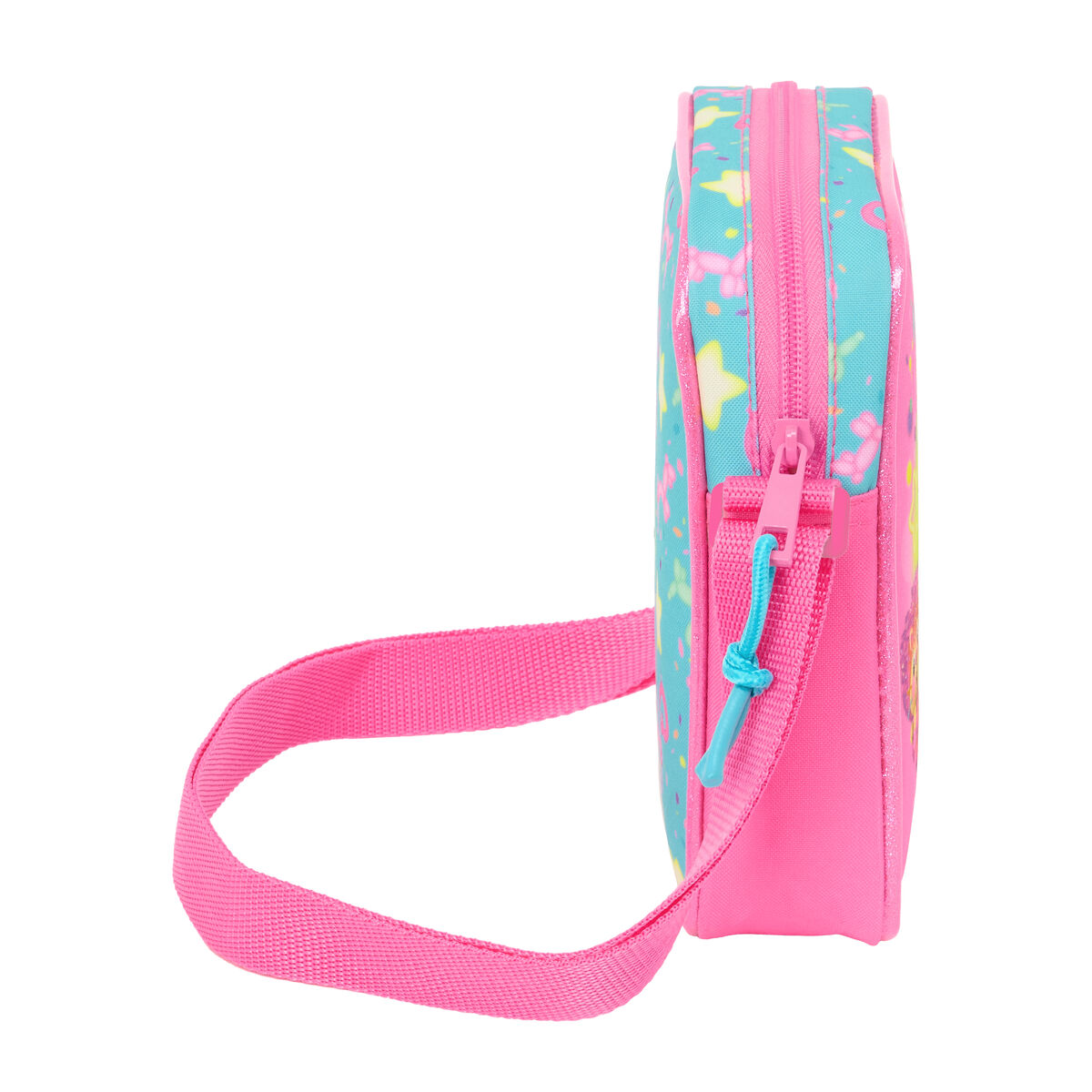 Borsa a Tracolla Gabby's Dollhouse Confetti Rosa Turchese 16 x 18 x 4 cm - Image 3