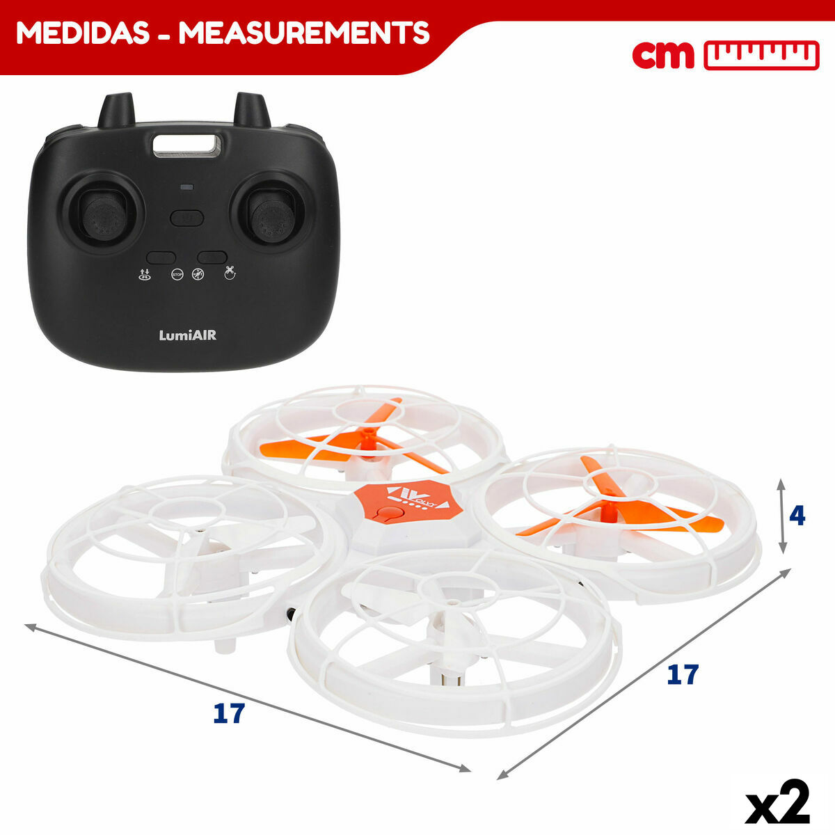 Elicottero Radiocomandato Colorbaby (2 Unità) - Image 4