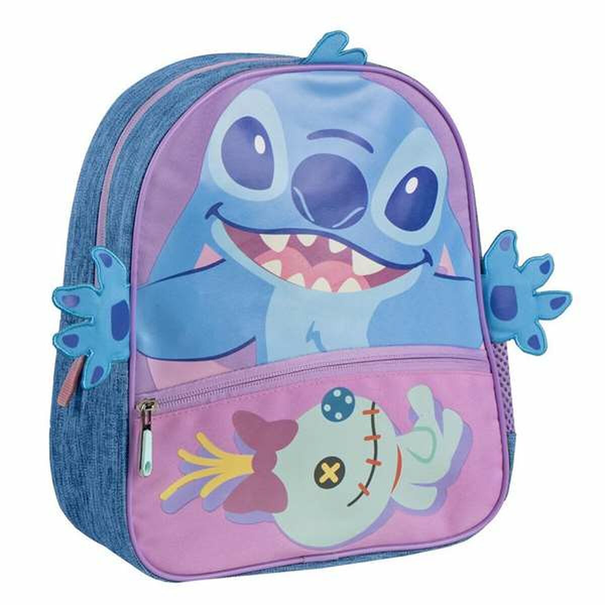 Zaino Scuola Stitch Azzurro