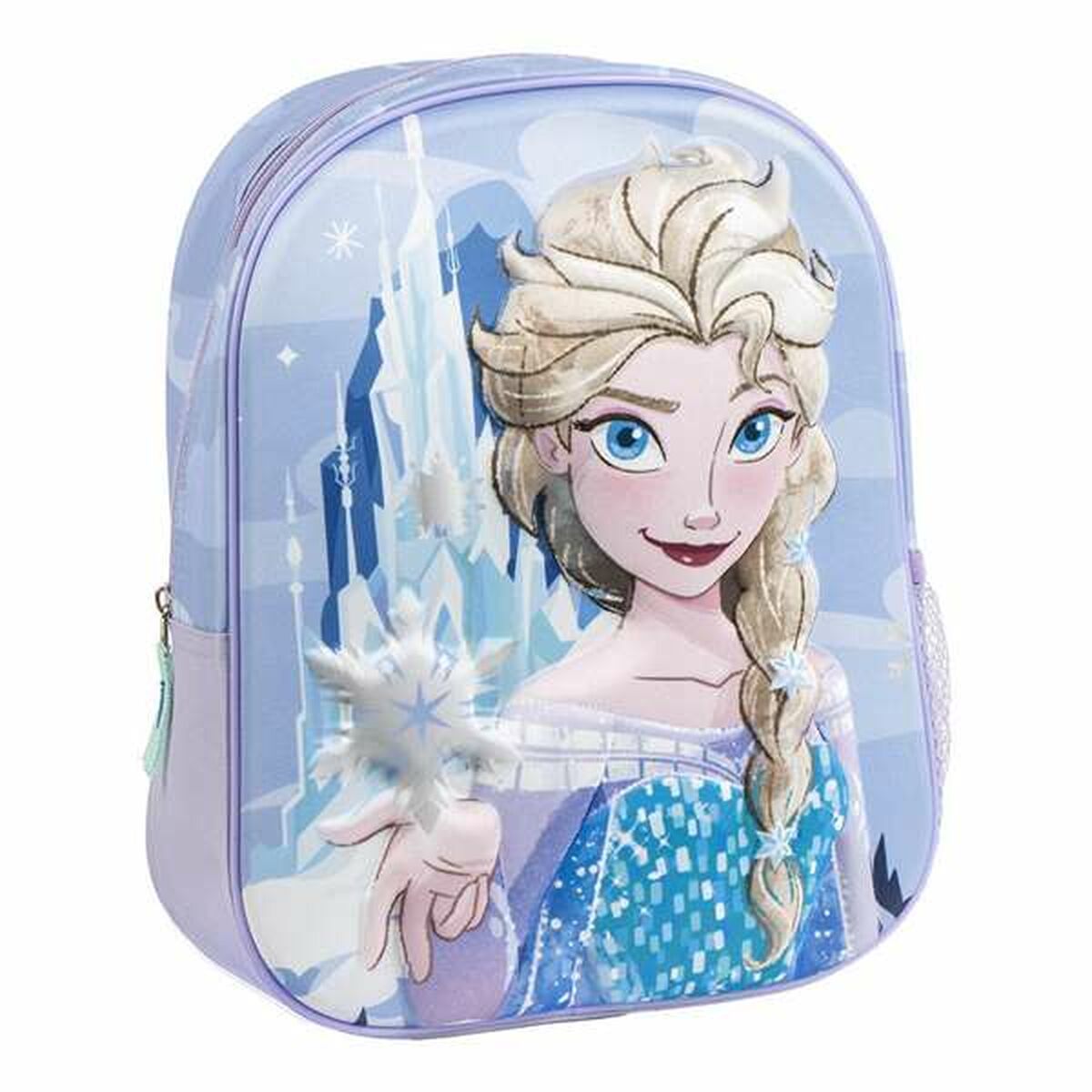 Zaino Scuola 3D Frozen Azzurro 25,0 x 31,0 x 10,0 cm