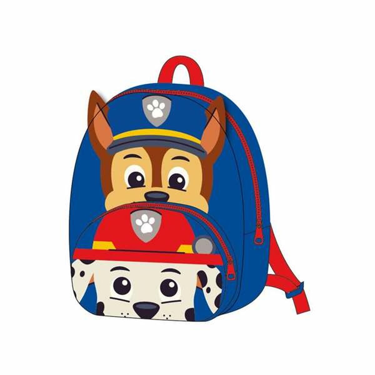 Zaino Scuola The Paw Patrol Azzurro 18 x 22 x 4 cm