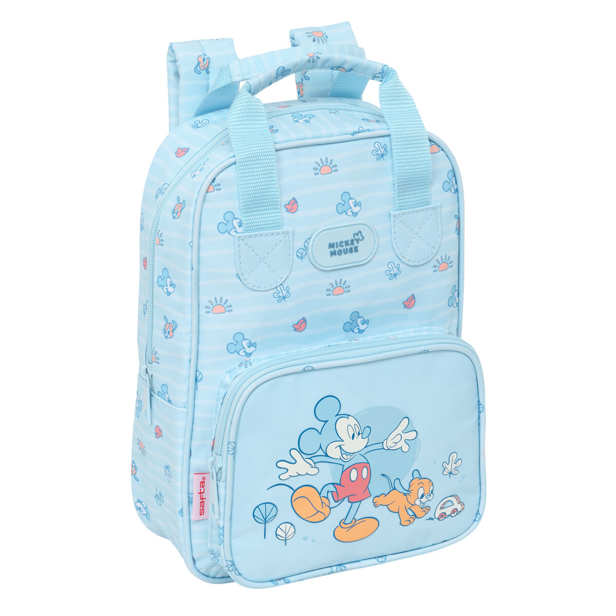 Zaino per Bambini Mickey Mouse Clubhouse Baby Azzurro Chiaro 20 x 28 x 8 cm