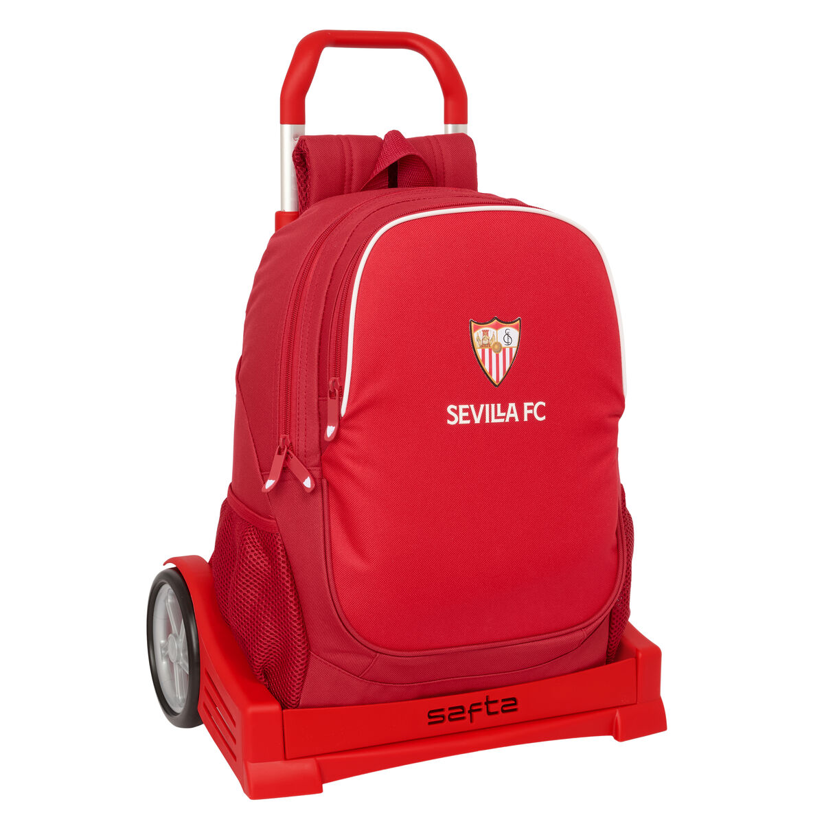 Trolley per la Scuola Sevilla Fútbol Club Rosso 32 x 43 x 14 cm