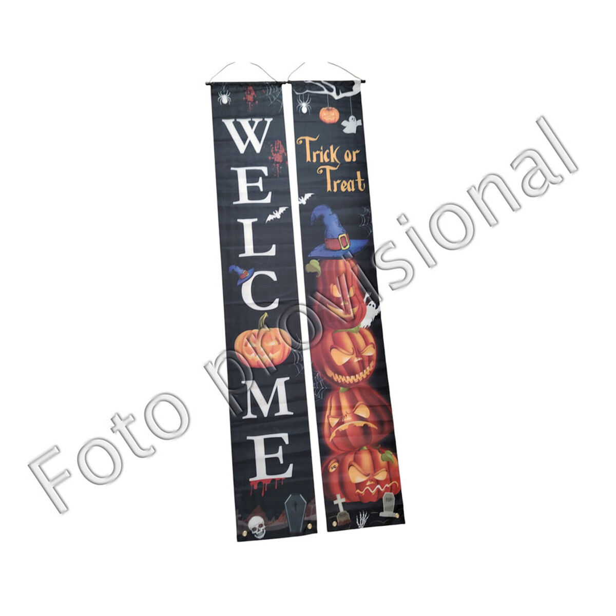 Decorazione per Halloween Trick or Treat 180 x 30 cm