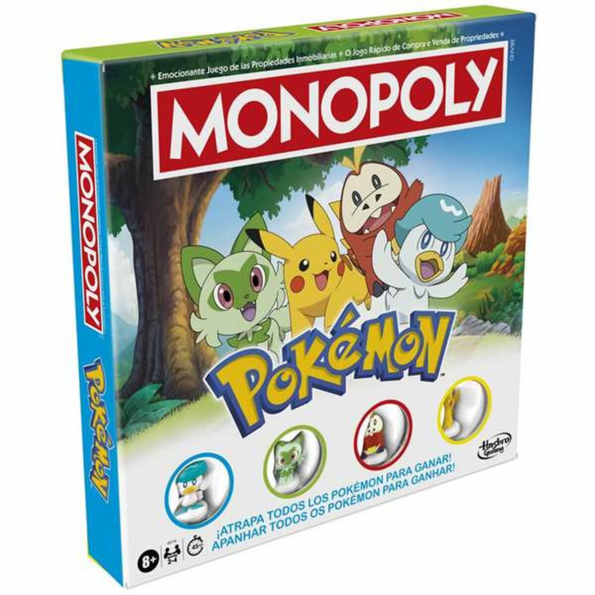Gioco da Tavolo Hasbro Monopoly Pokemon
