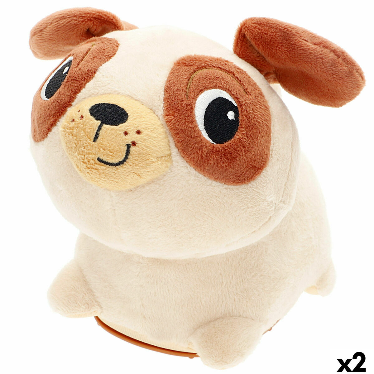 Peluche con Movimento Winfun Stoffa Plastica 17 x 15 x 13 cm (2 Unità)