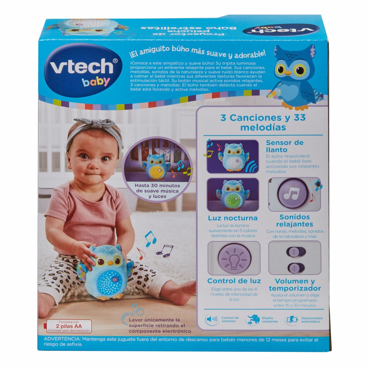 Proiettore Mobile Vtech 18,8 x 10 x 21,6 cm Gufo - Image 5