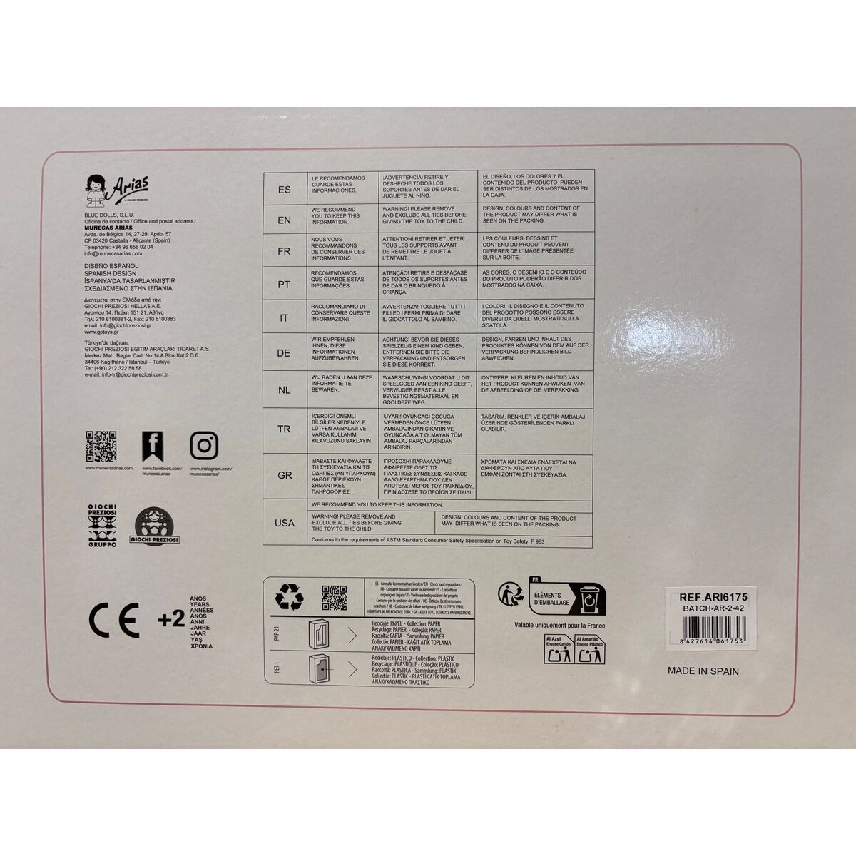 Vestiti per le bambole Arias - Image 3