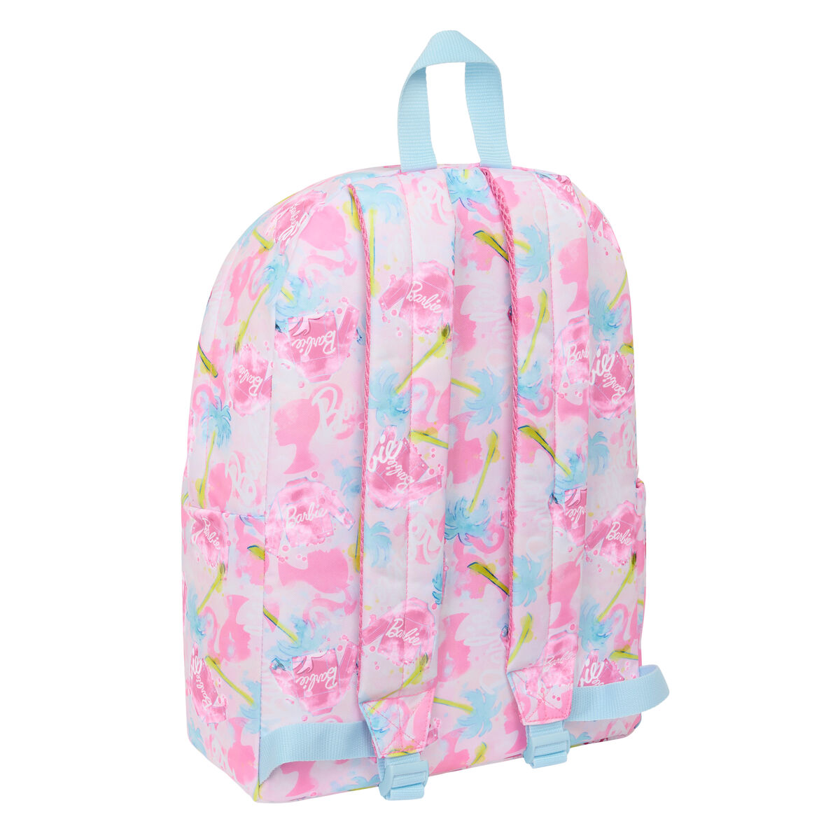 Zaino per Portatile Barbie Painterly Rosa Blu cielo 31 x 43 x 13 cm - Image 4