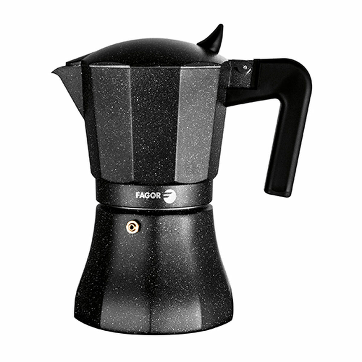Caffettiera Italiana Fagor TIRAMISU 9 Nero Alluminio