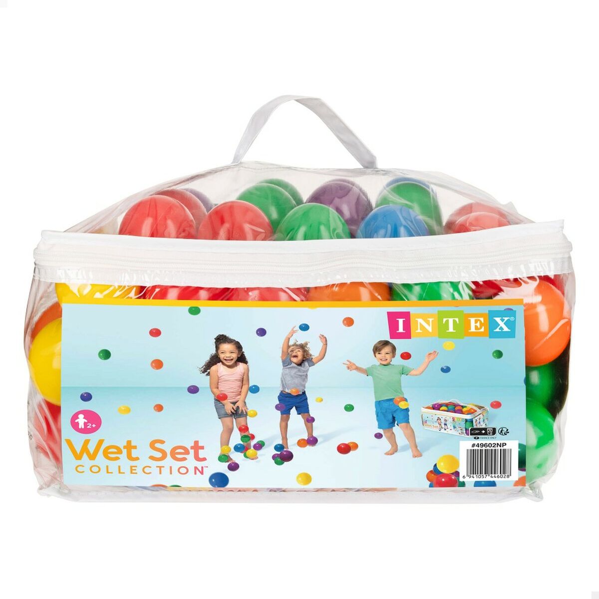 Palle Intex FUN BALLZ 100 Pezzi 6,5 x 6,5 x 6,5 cm (6 Unità) - Image 5