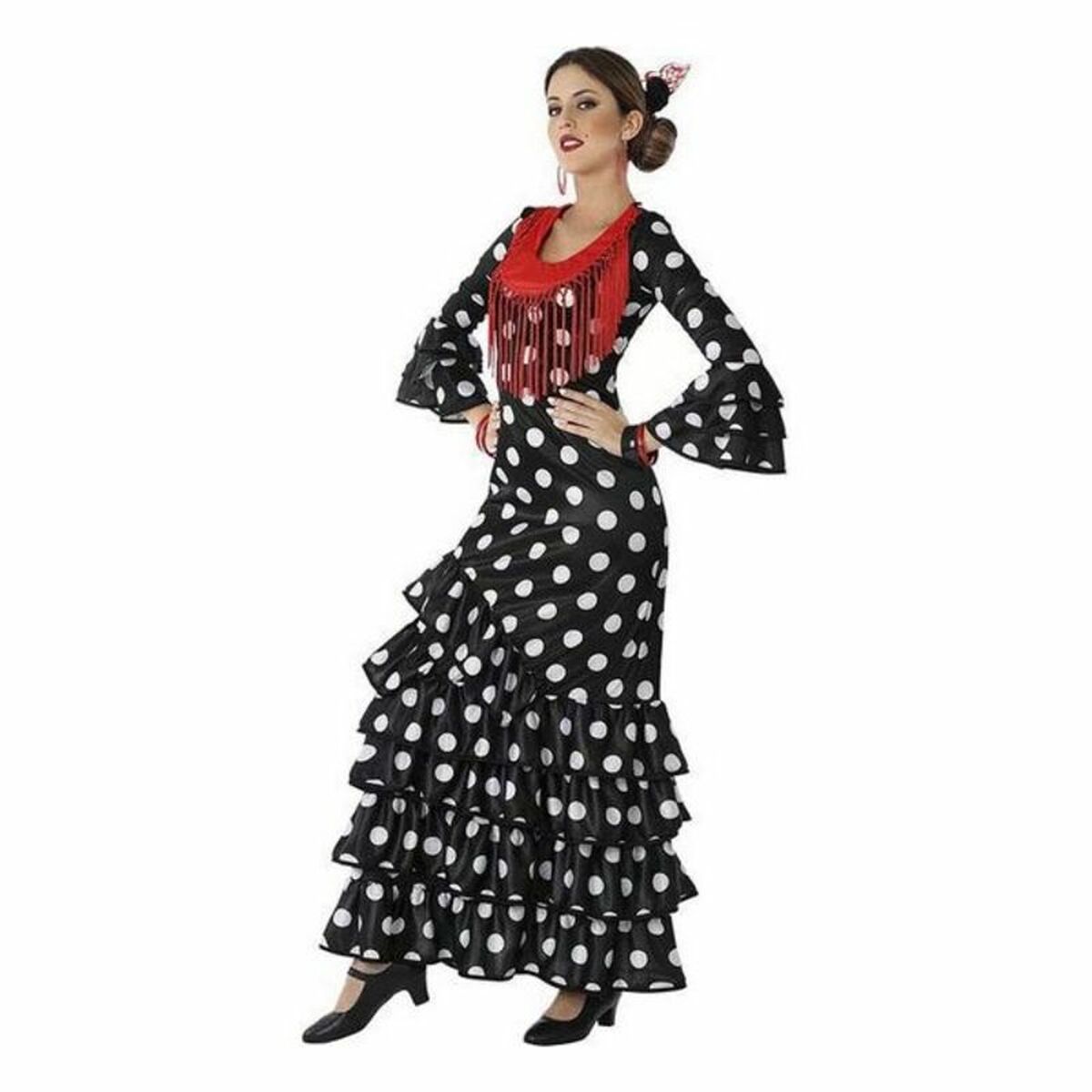 Costume per Adulti Nero (1 Pezzi) Taglia:XS/S