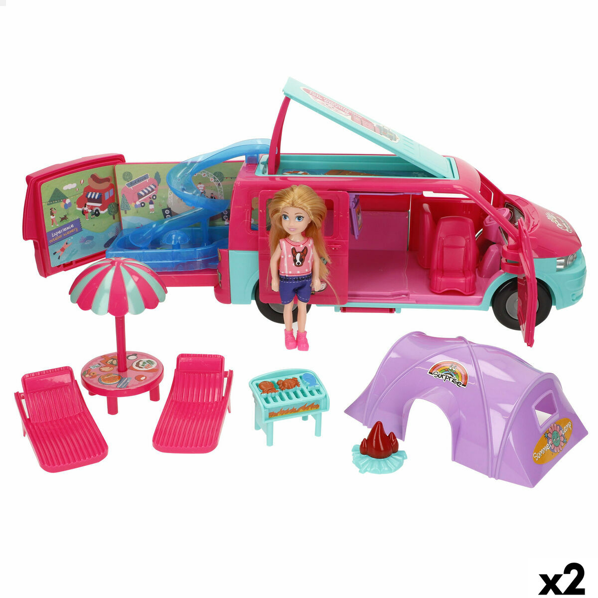 Playset 35 x 14 x 14 cm 2 Unità