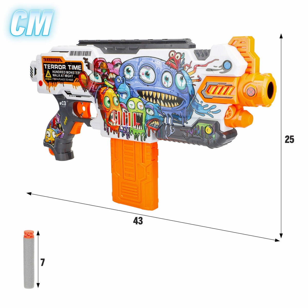 Pistola a Freccette Colorbaby 43 x 25 x 6,5 cm 4 Unità - Image 5