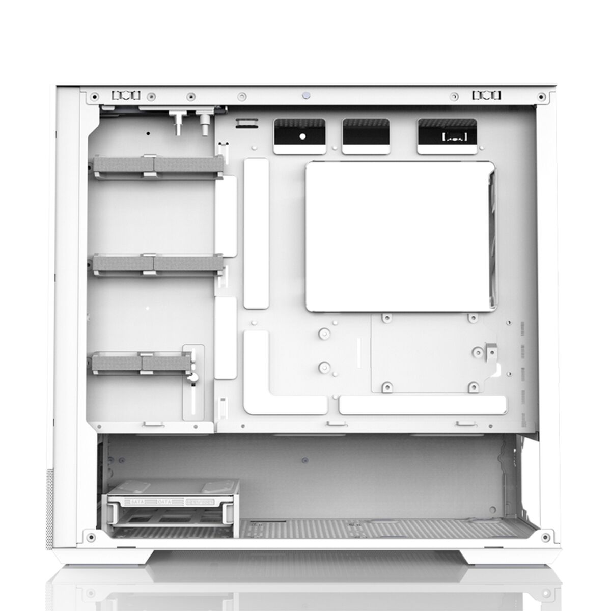Case computer desktop Micro ATX / Mini ITX / ATX Zalman P30 AIR WHITE Bianco - Image 4